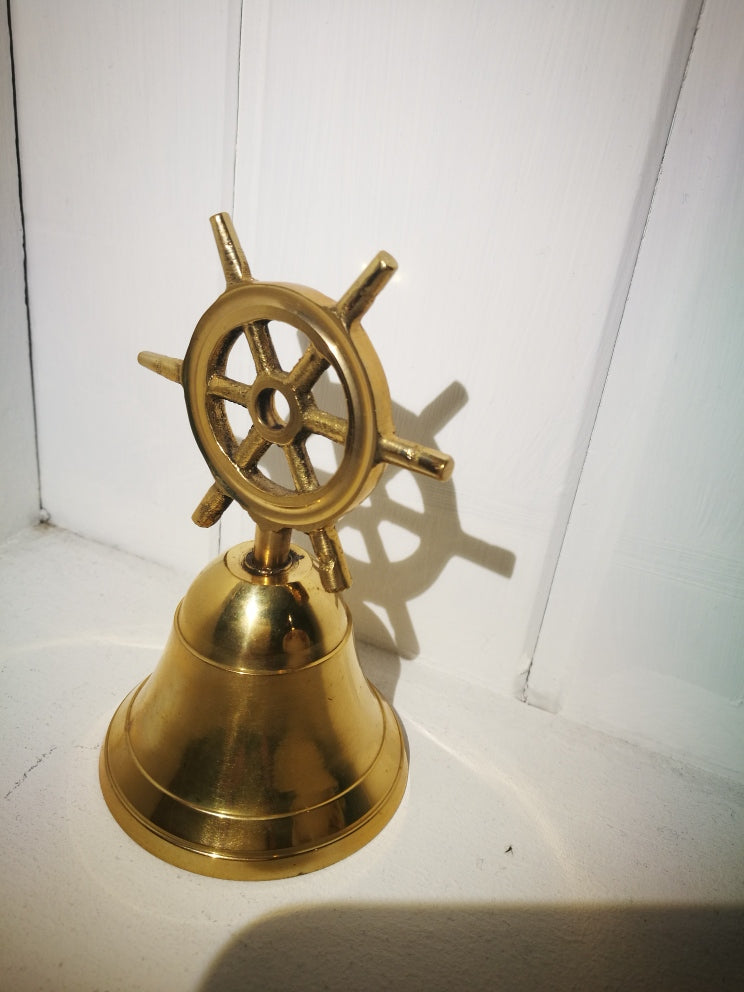 Campana Piccola in Ottone con Timone