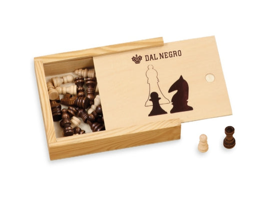 Set scacchi legno mm 76