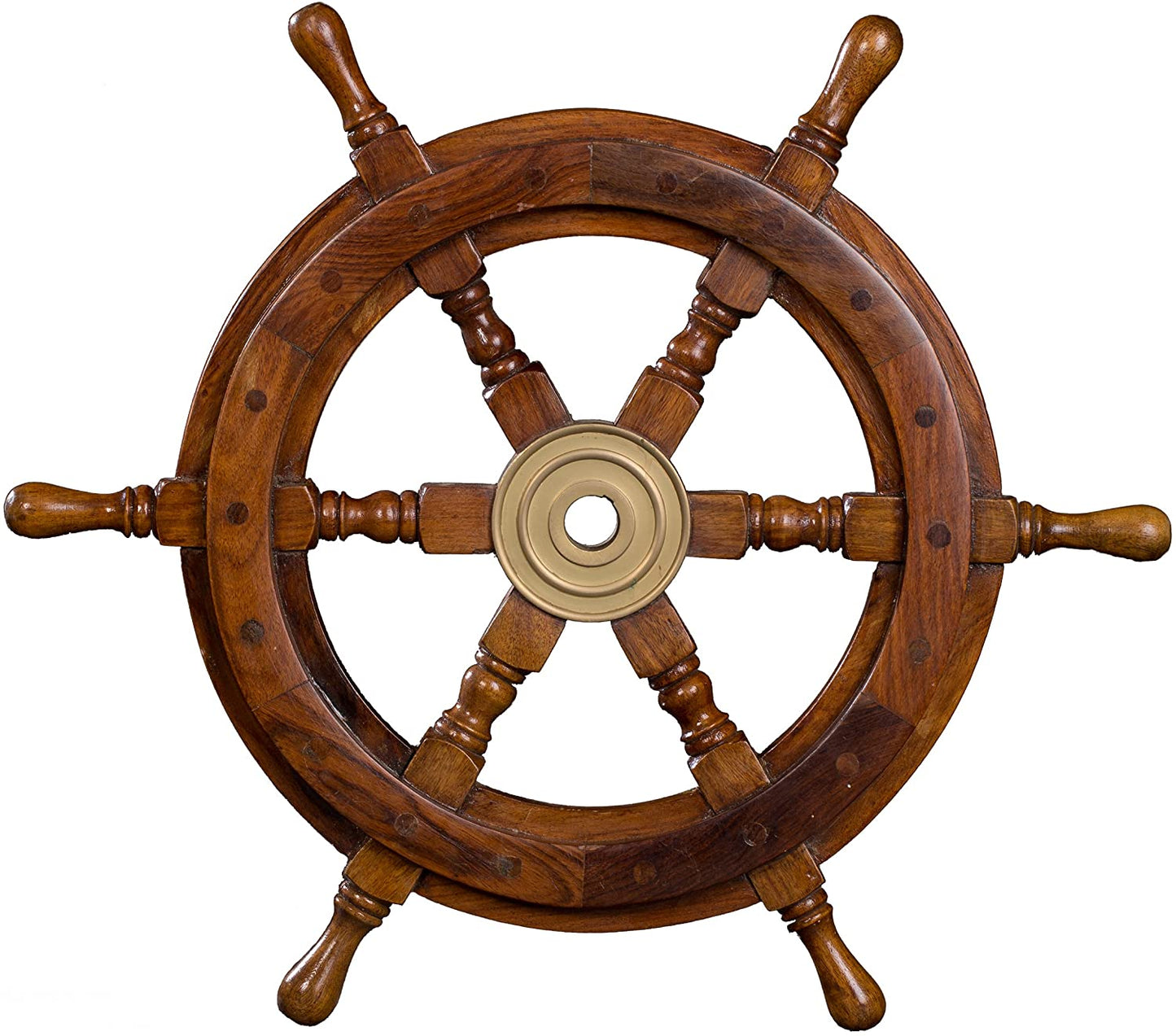 Timone a 6 raggi - legno