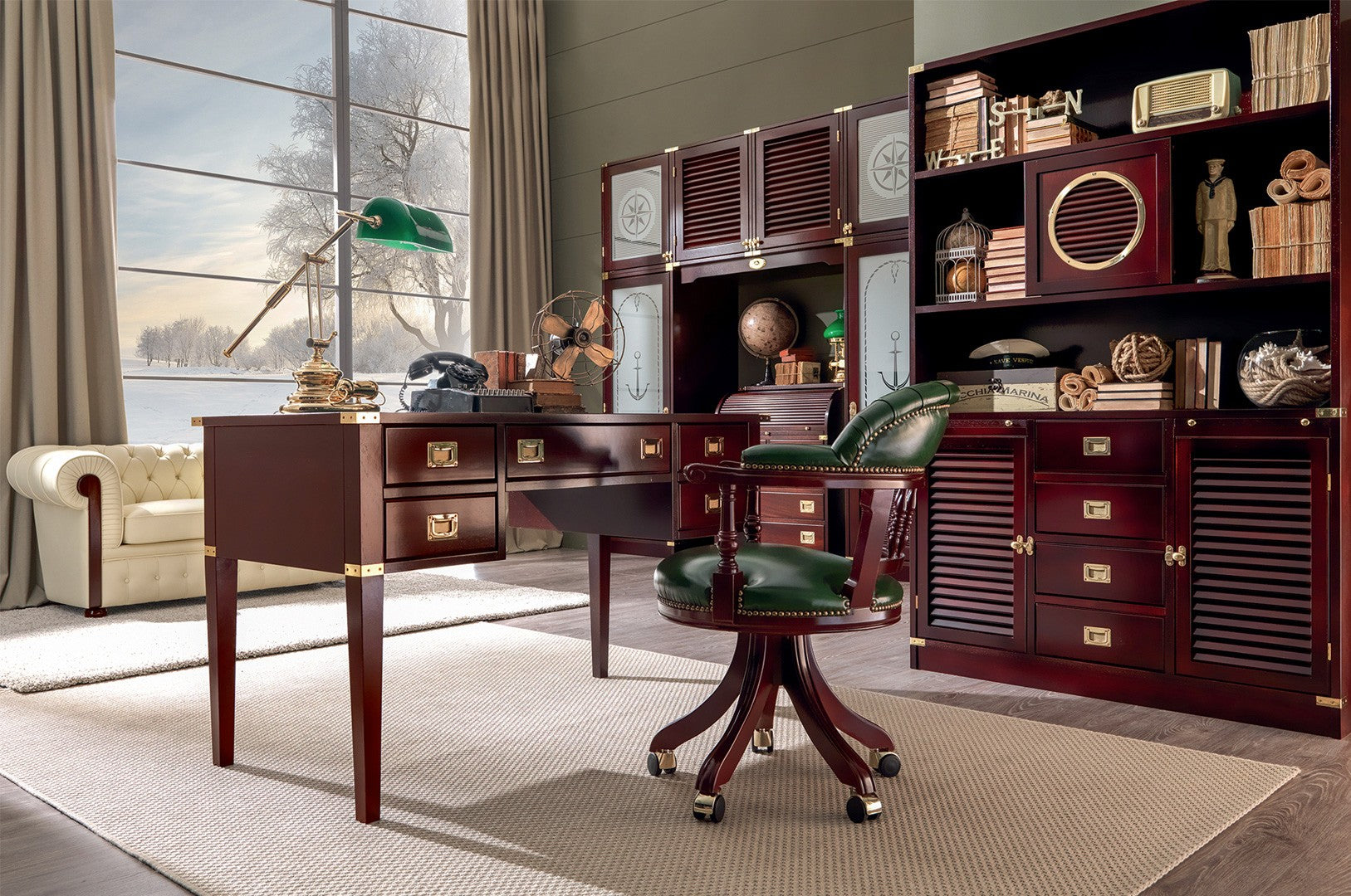 Scrivania + Libreria Jolly
