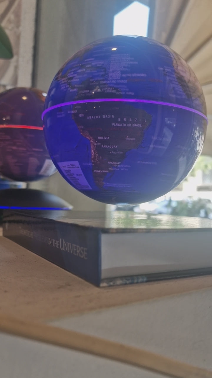 Mappamondo Magnetico con Libro
