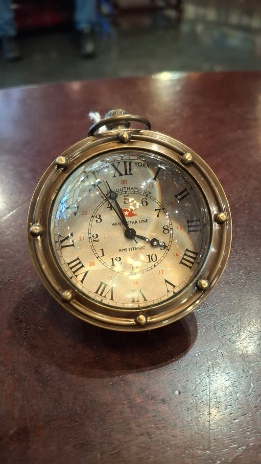 Orologio da tavolo in Ottone bronzato