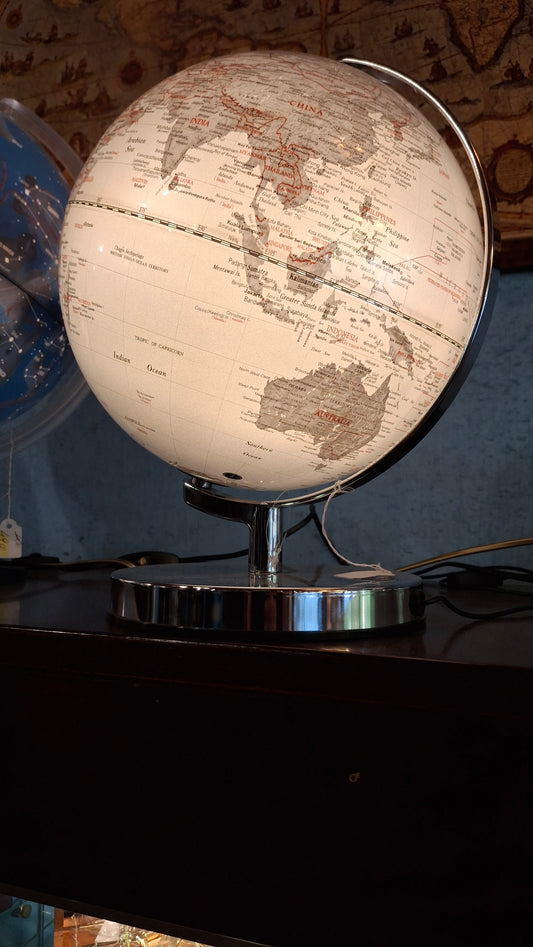 Mappamondo con Luce Diametro 25 cm