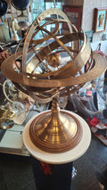Sfera Armillare Grande Ottone bronzato