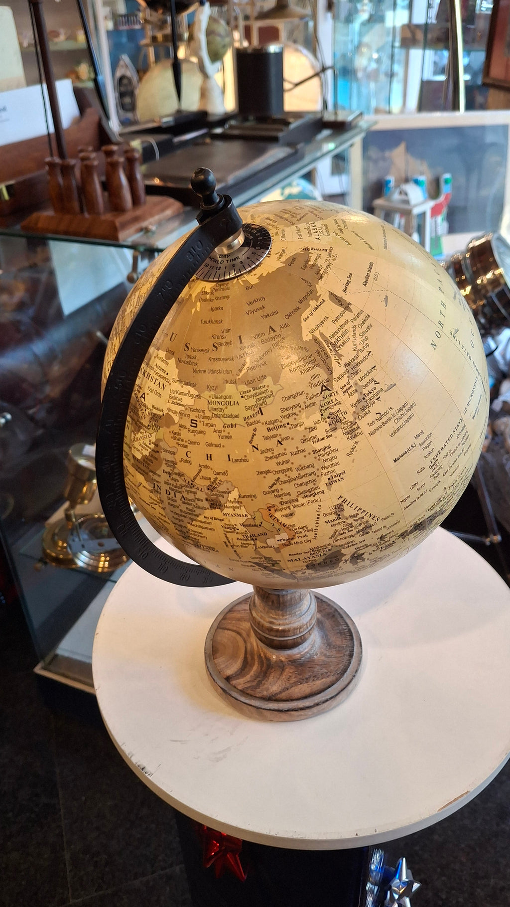 Mappamondo anticato