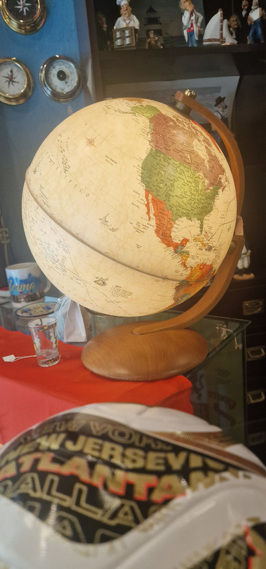 Mappamondo a Snodo Piccolo con Luce