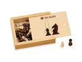 Set scacchi legno mm 76