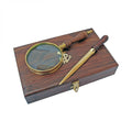 Set Tagliacarte e Lente